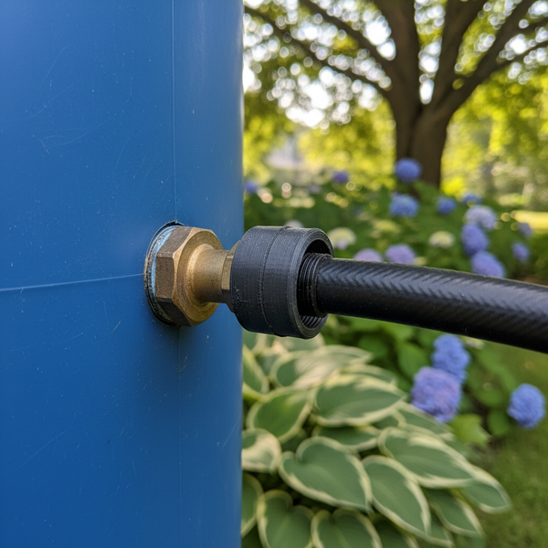 Designing Custom Rain Barrel Spigot Adapters