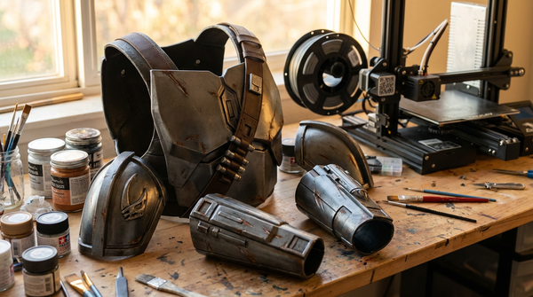 How to Print Flexible Cosplay Armor Using TPU