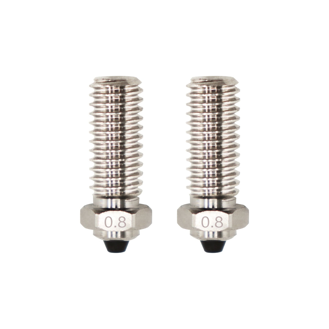 QIDI 3D printer bimetal nozzle 0.8mm (2pcs)