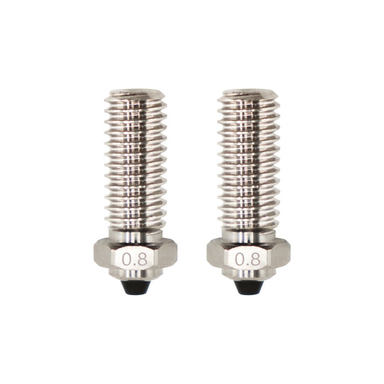 QIDI 3D printer bimetal nozzle 0.8mm (2pcs)
