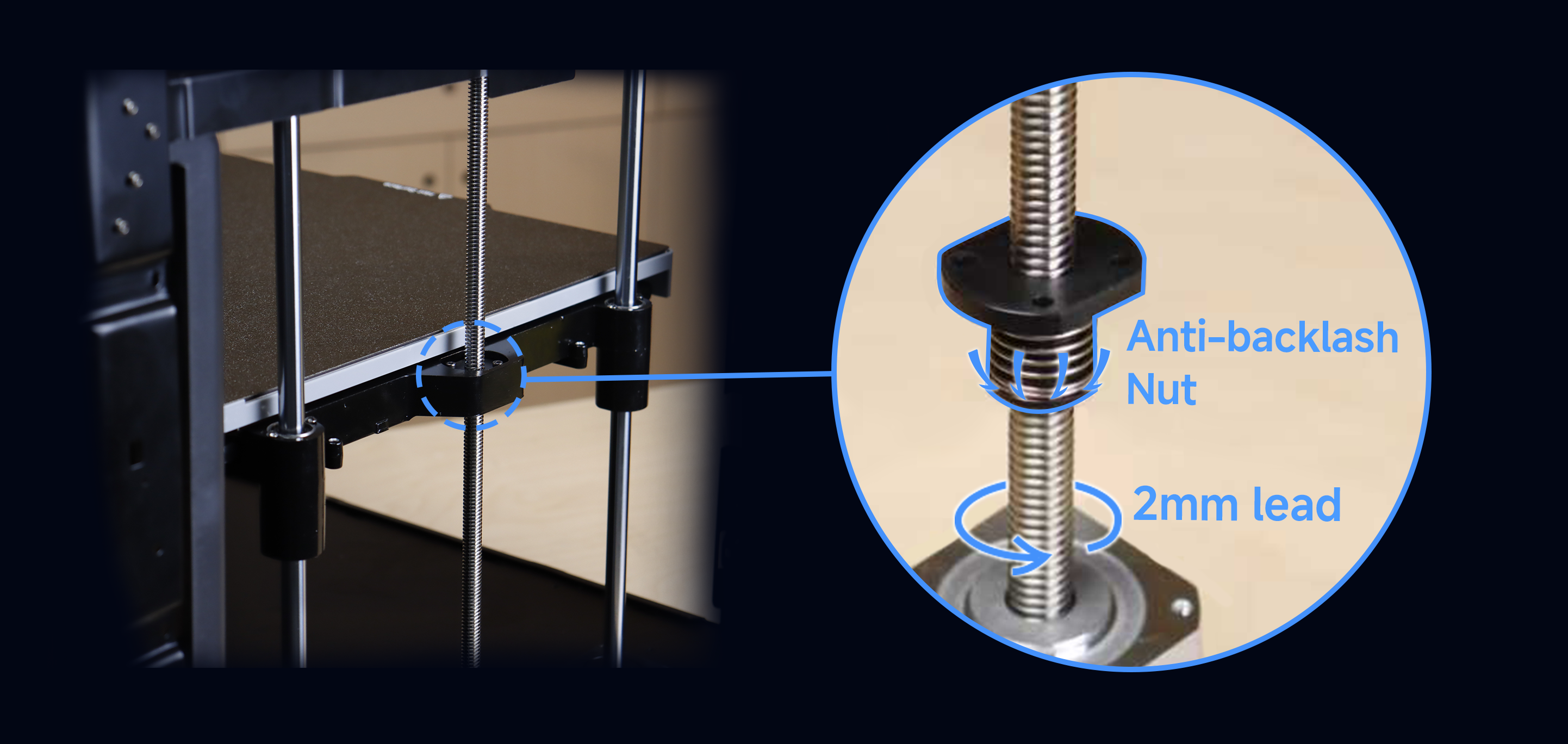 <p>No Wobble, No Ripple</p>