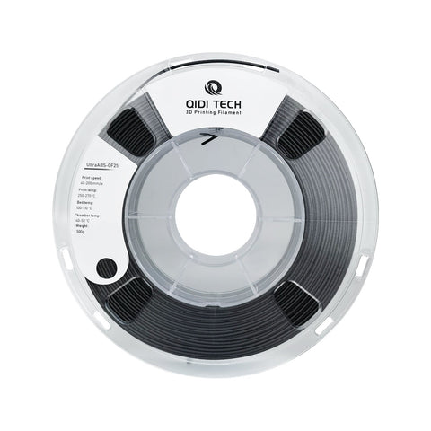 ABS-GF25 Filament - ABS-GF25 Black HEX Code #000000 / 0.5 KG