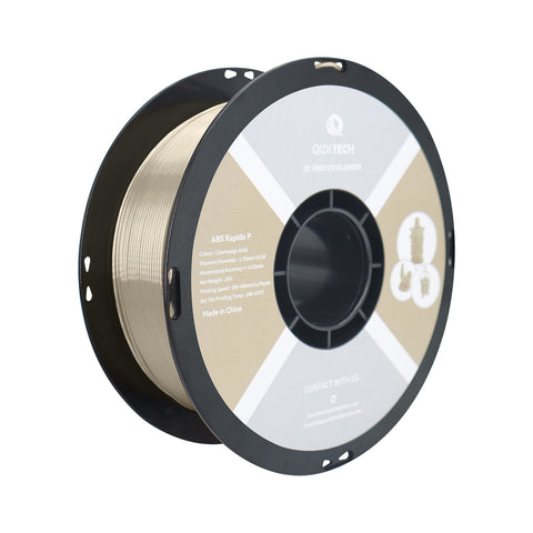 ABS Rapido Metal Filament - Champagne Gold HEX Code #C9C6A5