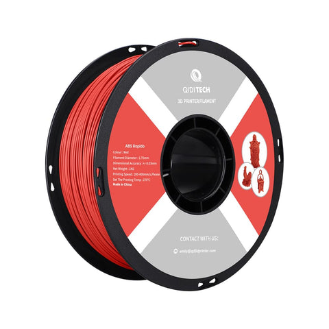 ABS Rapido Filament - Red HEX Code #8E0422