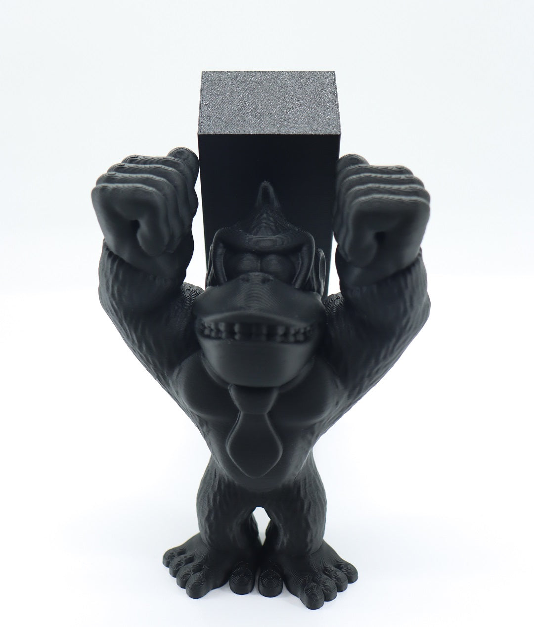3D printed Donkey Kong with a QIDI X-Plus 3 HF Plate