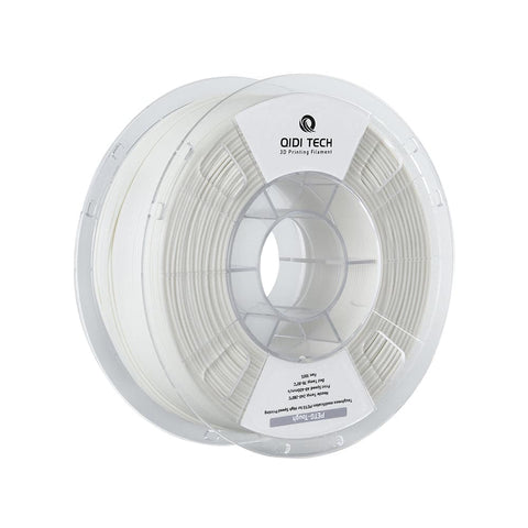 PETG-Tough Filament - White HEX Code #FFFFFF