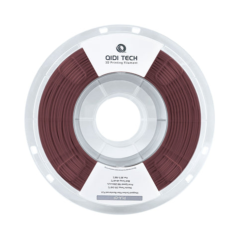 PLA-CF Filament - Dark Red HEX Code #9A5C6B