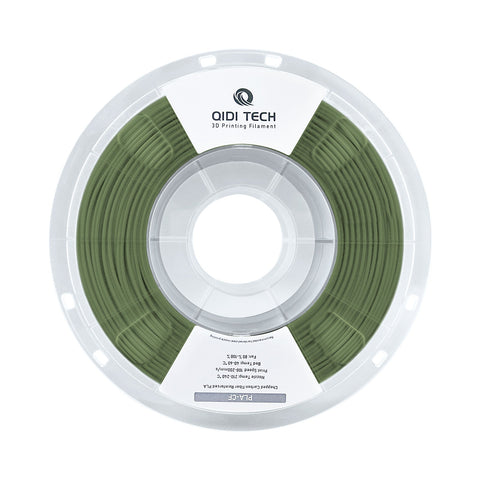 PLA-CF Filament - Olive Green HEX Code #67785A
