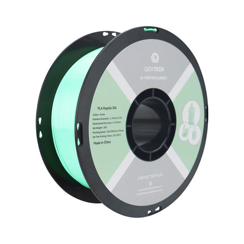PLA Silk Filament - 1kg / AU / Green HEX Code #BDF2E0