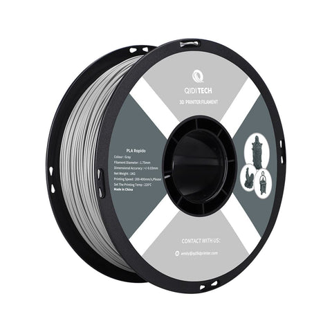 PLA Rapido Filament - Gray HEX Code #A3A3A0
