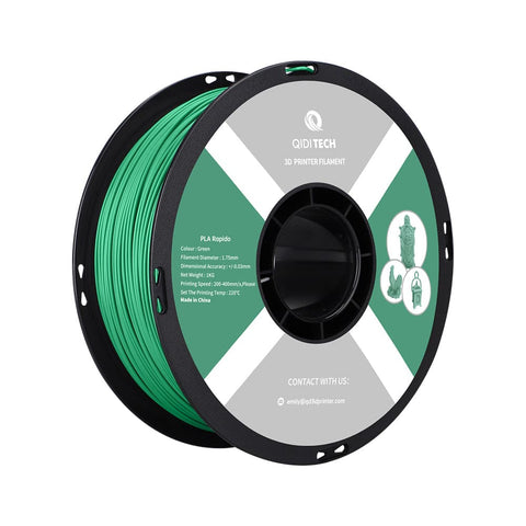 PLA Rapido Filament - Green HEX Code #009F4D